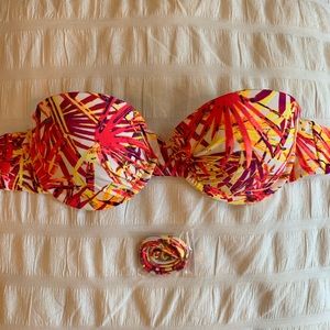 Strapless Bikini Top w/removable straps